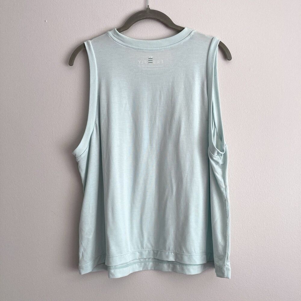 Free Fly Womens Tank Top Size XL Mint Green Super Soft Classic Casual Athleisure - Picture 7 of 8